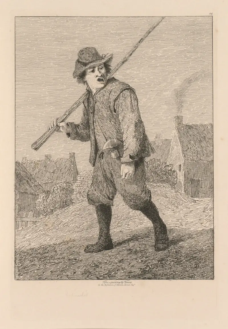 Skizze nach Teniers von John Sell Cotman