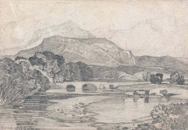 Tan-y-Bwlch, North Wales av John Sell Cotman