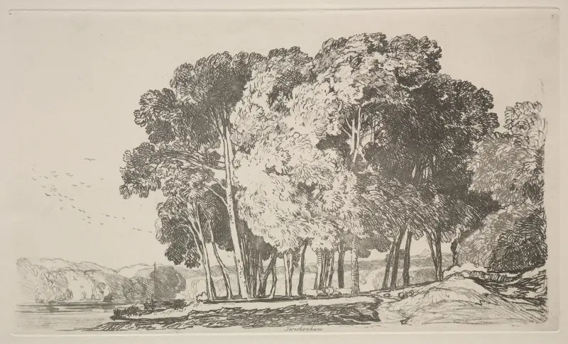 Twickenham av John Sell Cotman