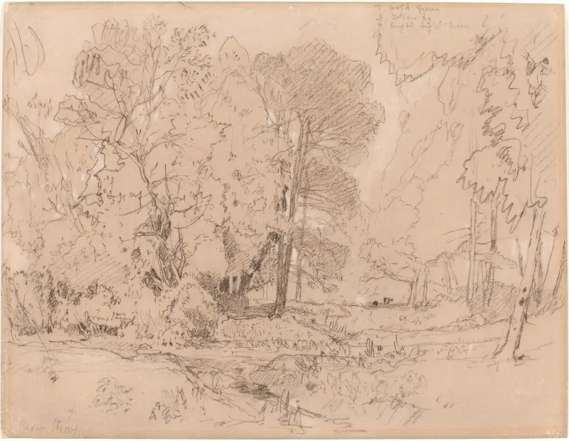Wooded Landscape (probably 1841) av John Sell Cotman