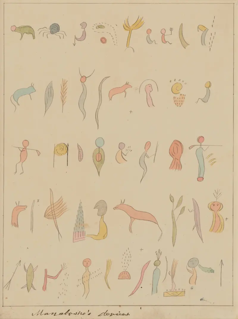 Manaboshos Vorrichtungen, 1849 – Nr. 1 von Seth Eastman