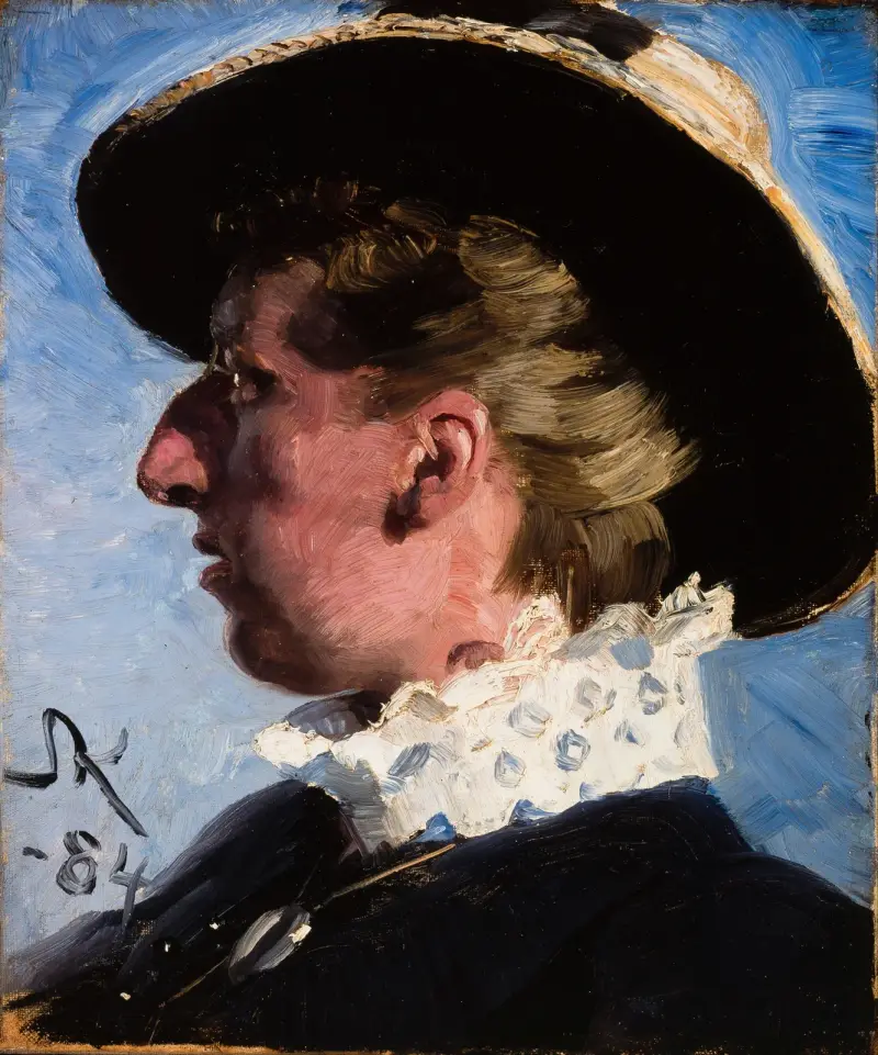 Anna Palm von Peder Severin Krøyer