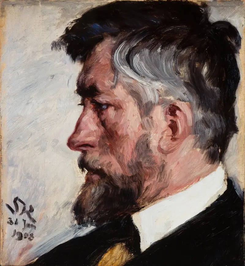 J.F. Willumsen von Peder Severin Krøyer