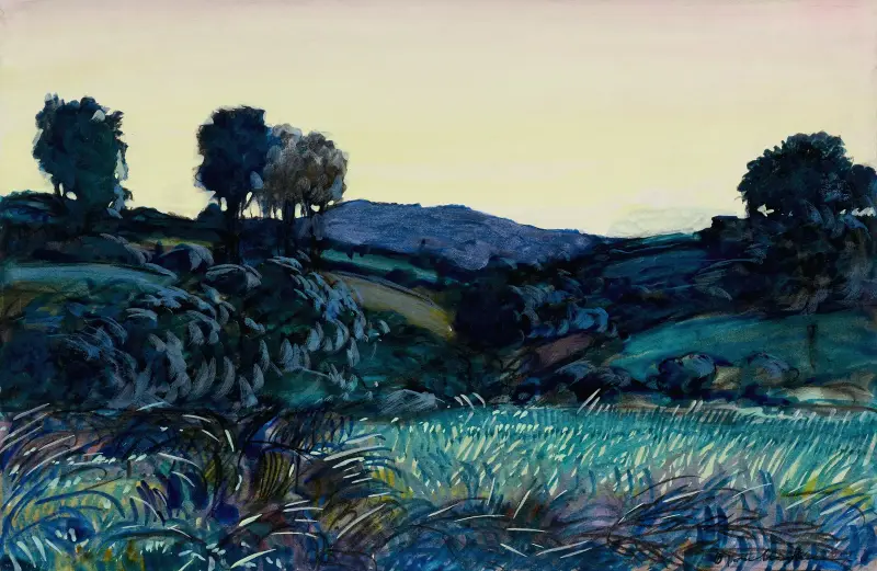 Abendglühen von Donald Shaw MacLaughlan