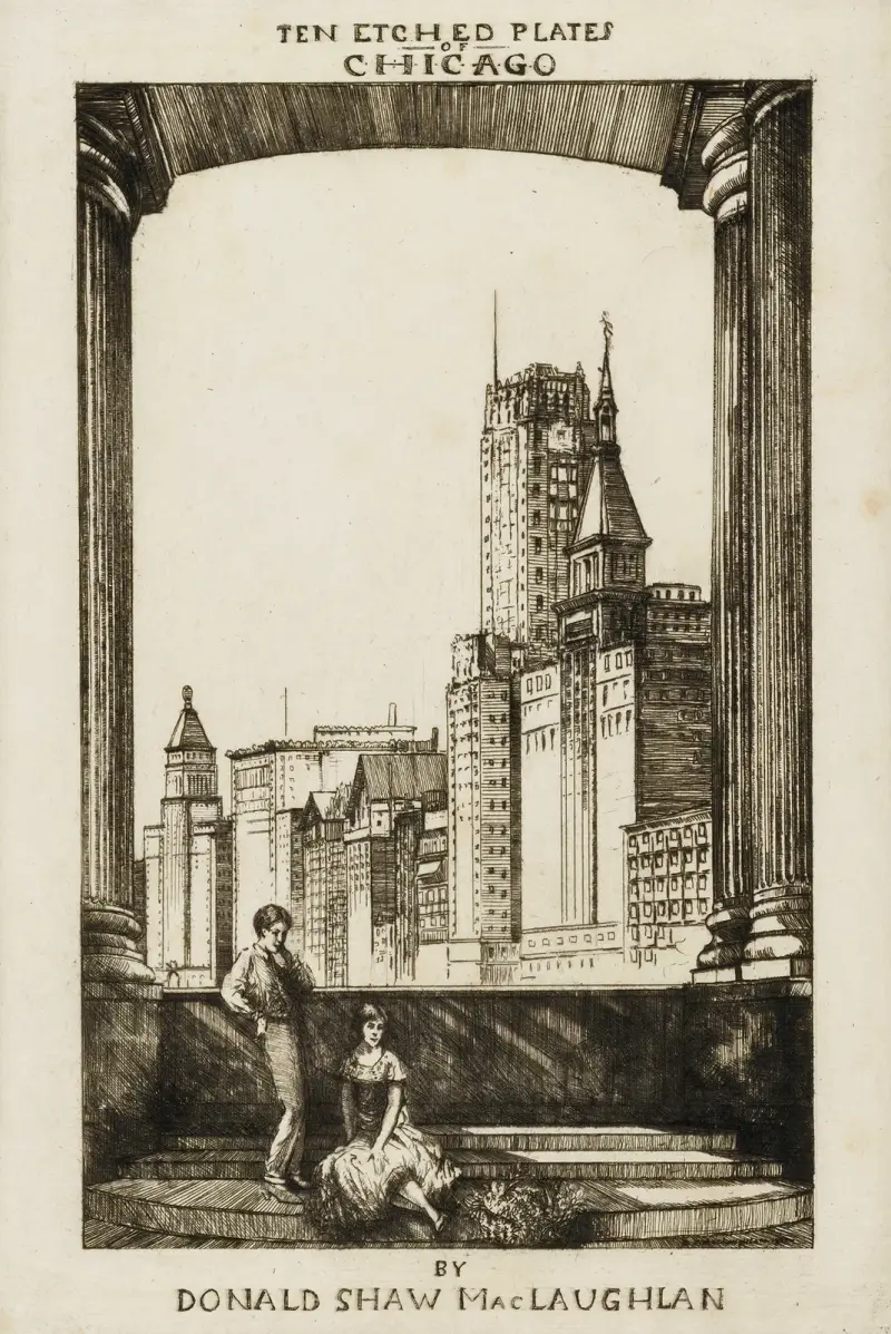 Chicago, Frontispiz von Donald Shaw MacLaughlan