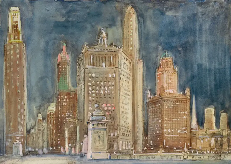 Chicago, London Guaranty Building av Donald Shaw MacLaughlan