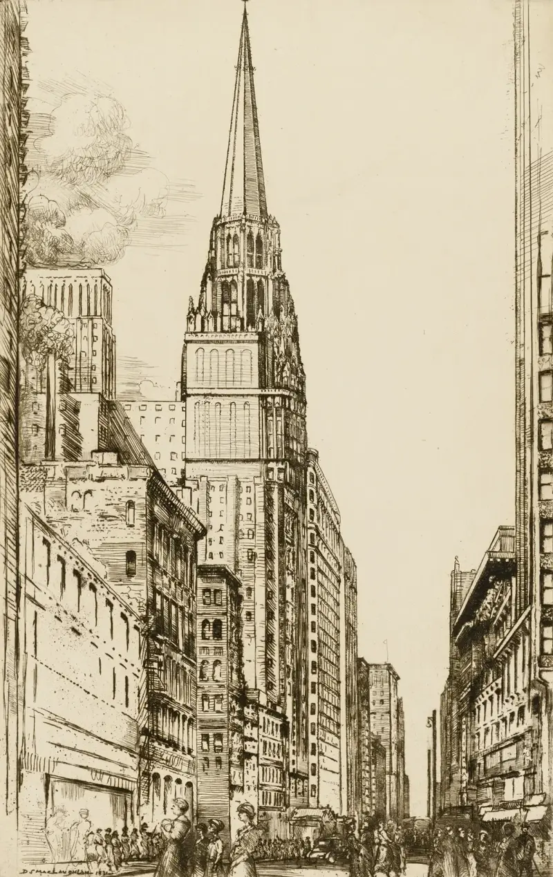 Chicago, die Kathedrale von Donald Shaw MacLaughlan