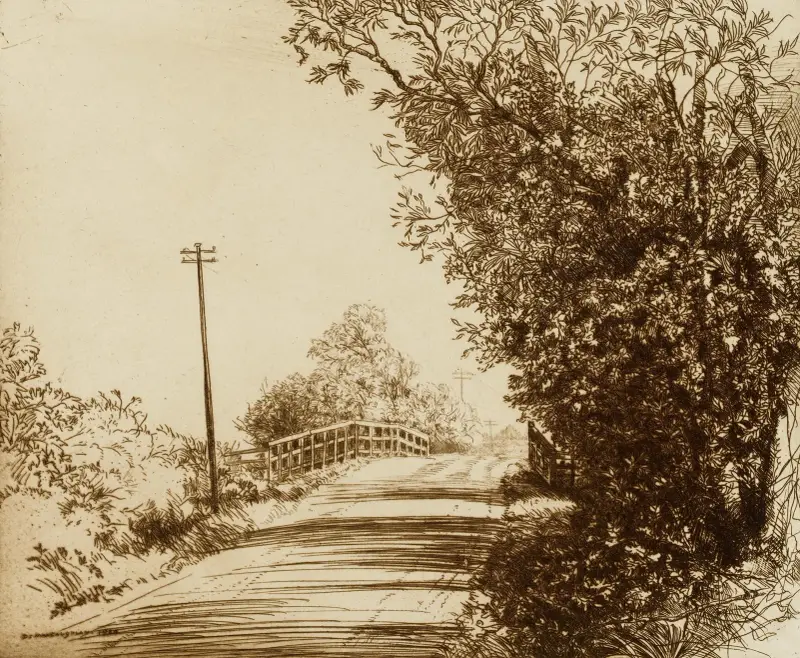 Iden Roadside von Donald Shaw MacLaughlan