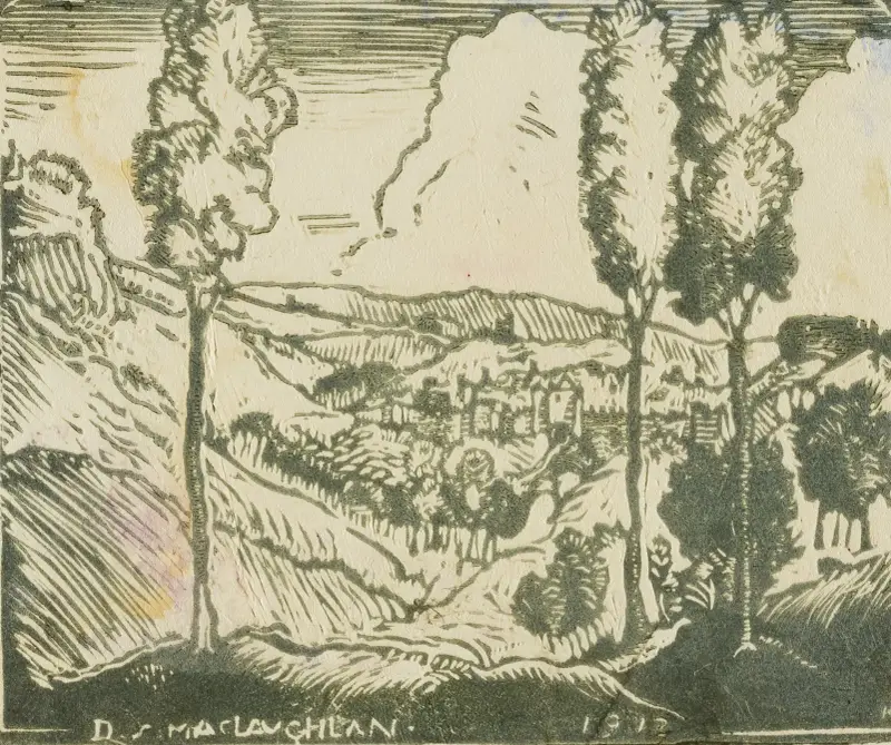 Landschaft von Donald Shaw MacLaughlan