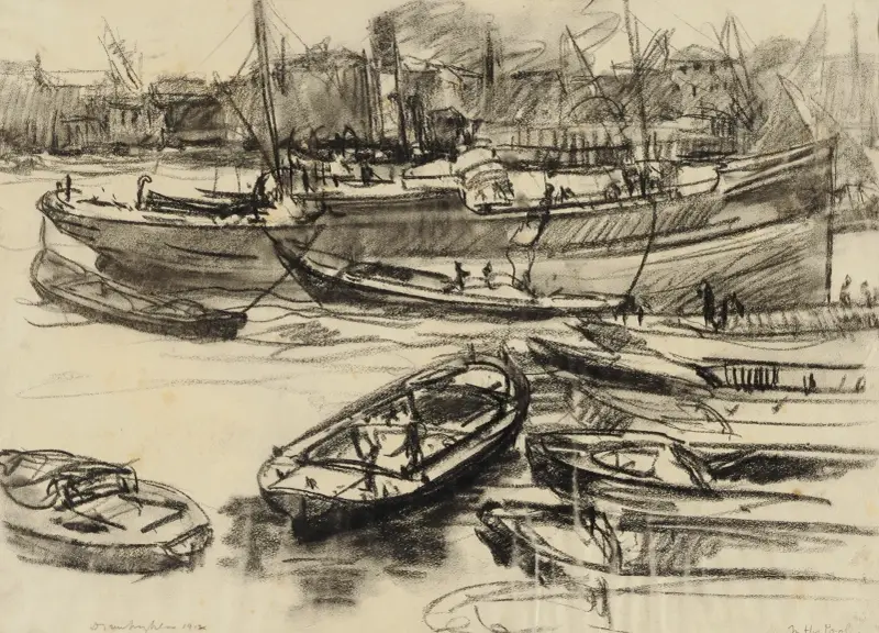 London in the Pool av Donald Shaw MacLaughlan