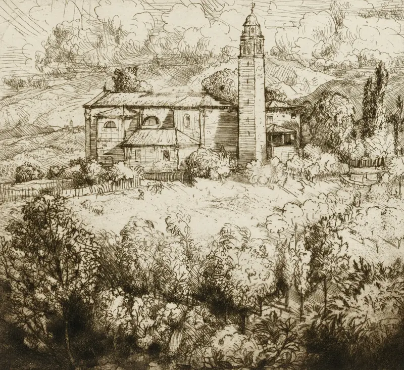 Madonna of the Hills av Donald Shaw MacLaughlan