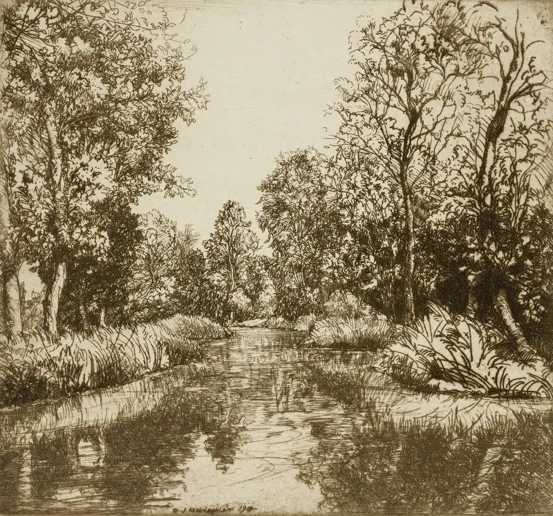River Song no. 2 av Donald Shaw MacLaughlan