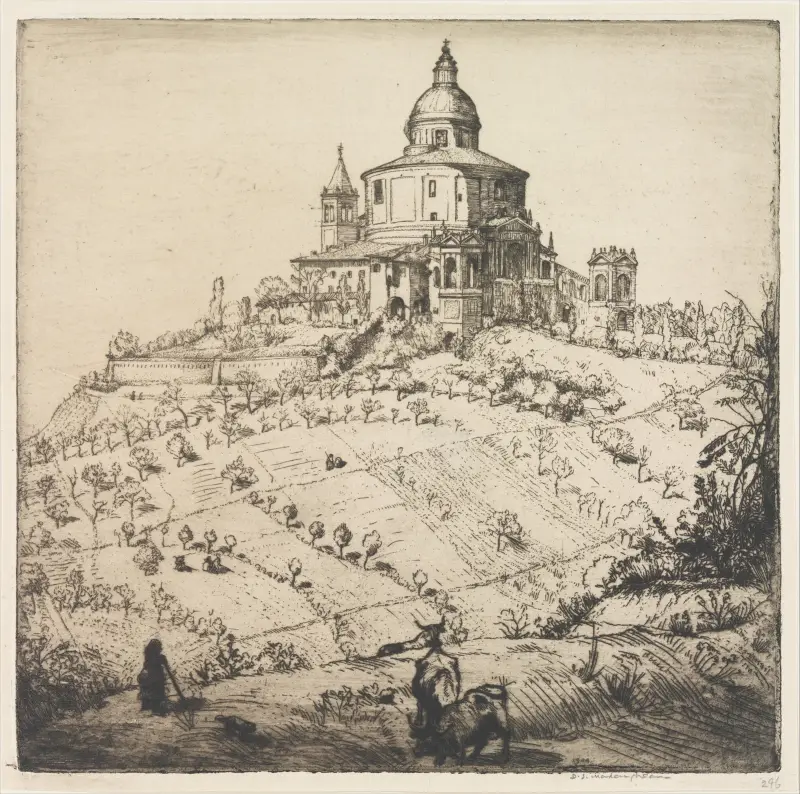San Luca dei Colli av Donald Shaw MacLaughlan