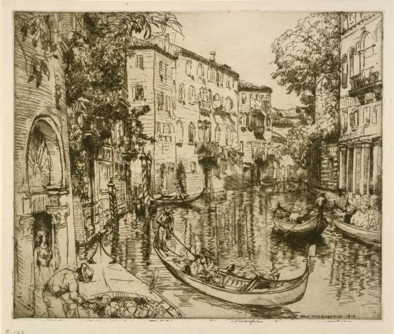 Sång från Venedig nr 2 av Donald Shaw MacLaughlan