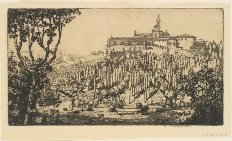 The Certosa, Florence av Donald Shaw MacLaughlan