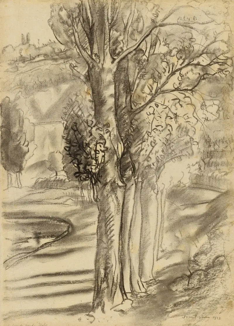 Gardasjön, Italien av Donald Shaw MacLaughlan