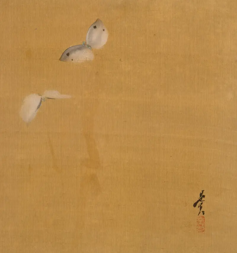 Nachtfalter von Shibata Zeshin