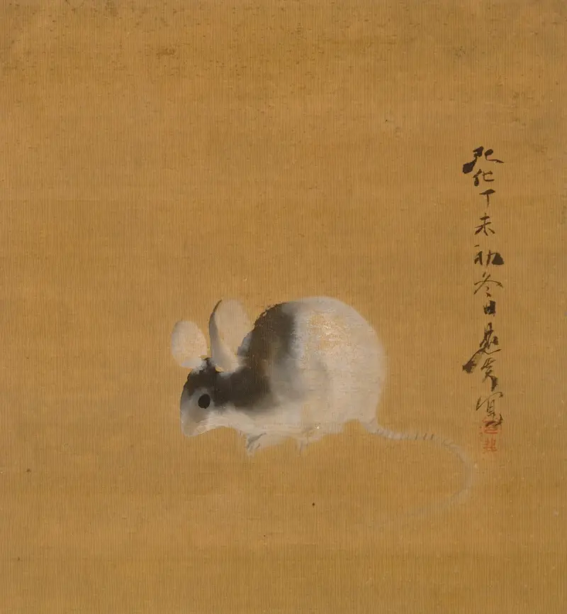 Myš, Shibata Zeshin