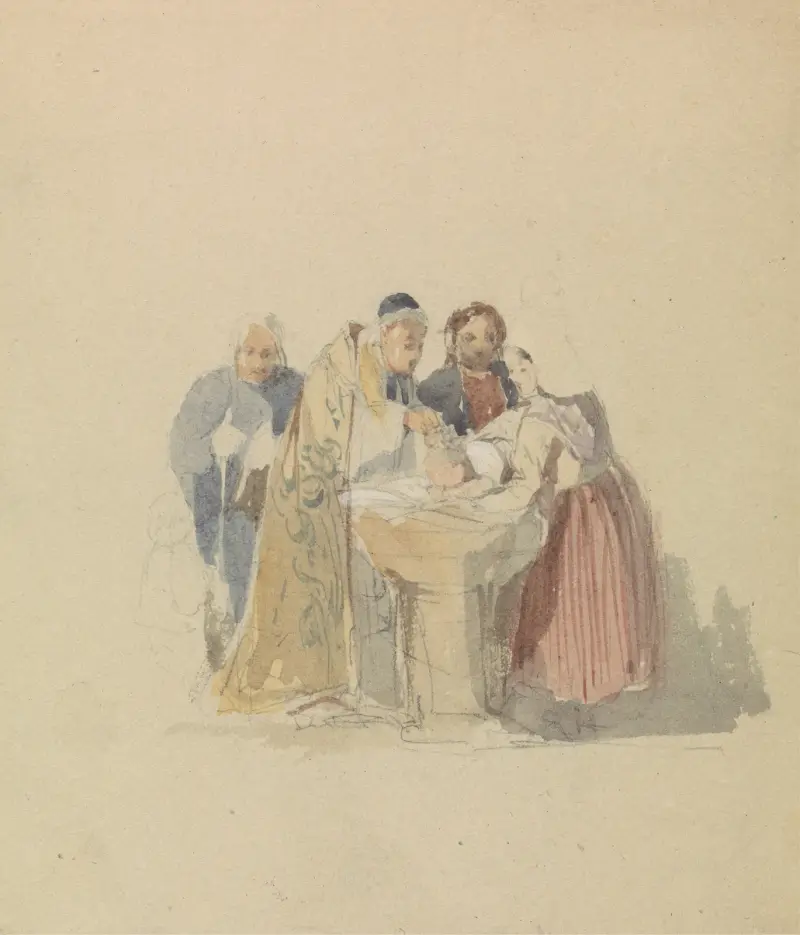 Eine Taufe von Thomas Shotter Boys