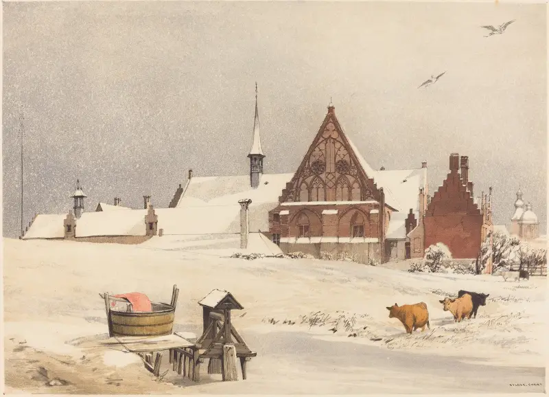 Byloke, Ghent av Thomas Shotter Boys