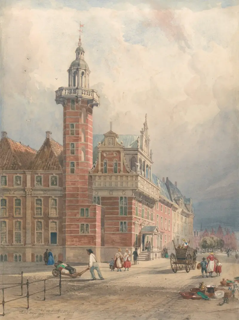Rådhuset i Haag av Thomas Shotter Boys