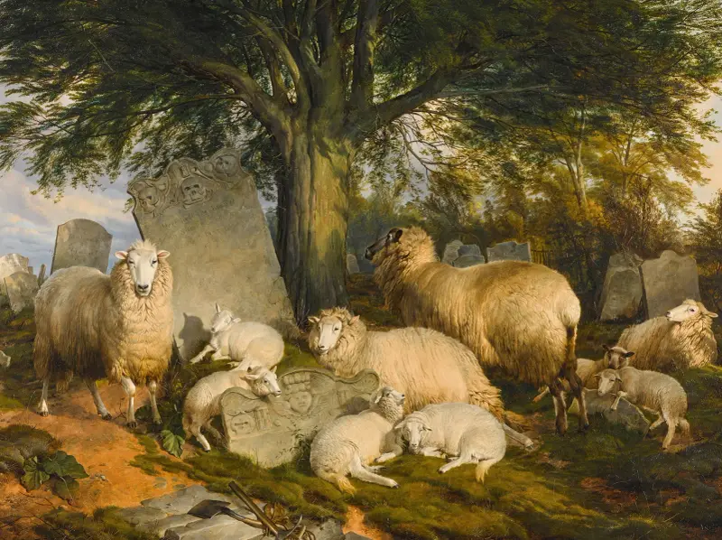 Ruhend auf Gottes Acker von Thomas Sidney Cooper