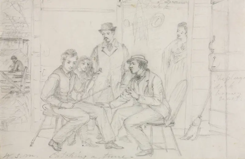 Catching a Tune von William Sidney Mount