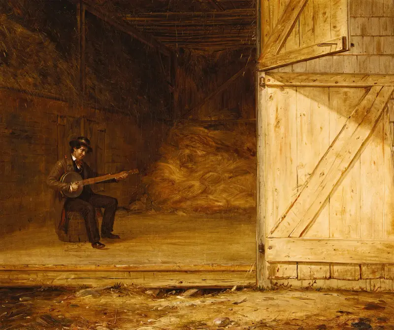 Hráč na banjo, William Sidney Mount