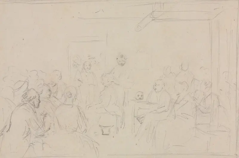 Der Phrenologe von William Sidney Mount