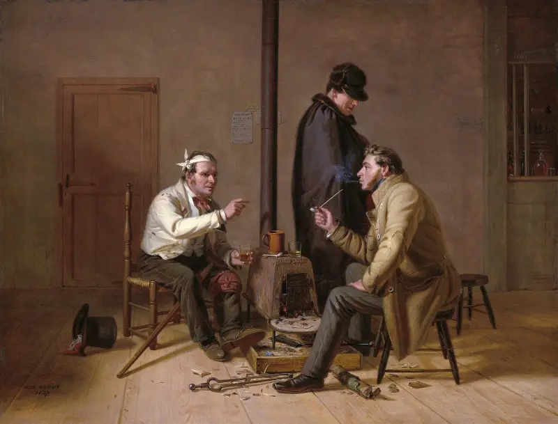 The Tough Story – Scene in a Country Tavern av William Sidney Mount