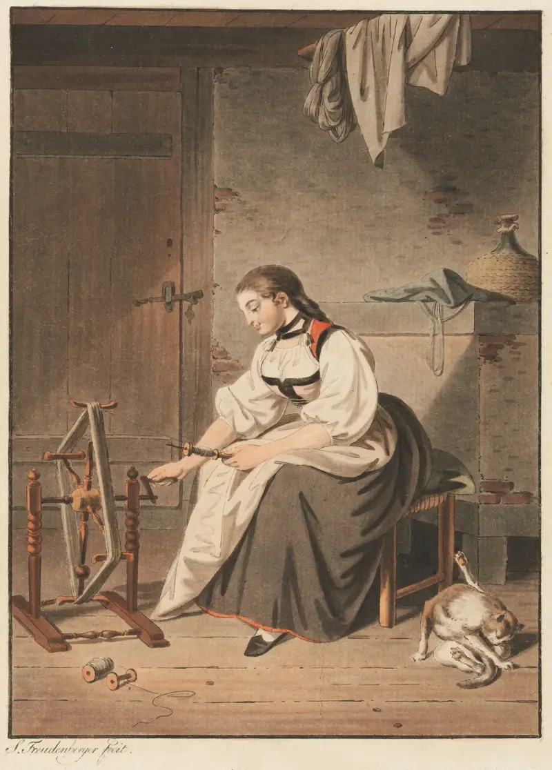 Die Spinnerin – Nr. 1 von Sigmund Freudenberger