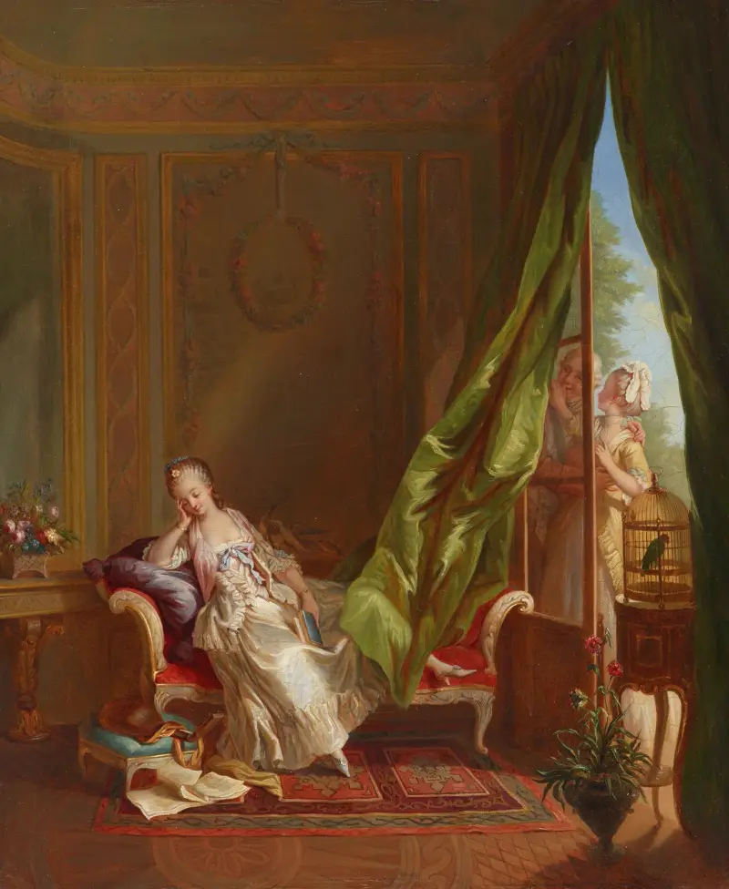 Le Boudoir av Sigmund Freudenberger