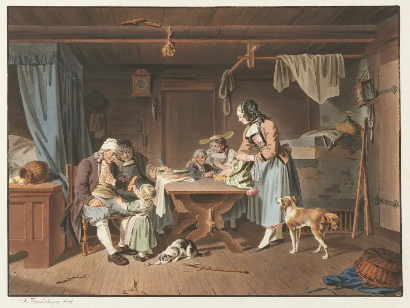 Návrat z trhu, Sigmund Freudenberger