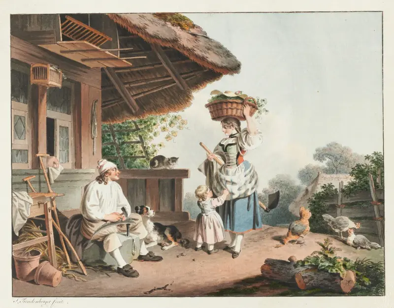 Die Bäuerin von Sigmund Freudenberger