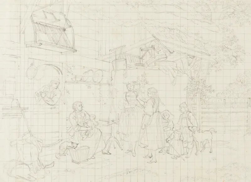 Die Sängerinnen des Monats Mai, 1786 – Nr. 1 von Sigmund Freudenberger