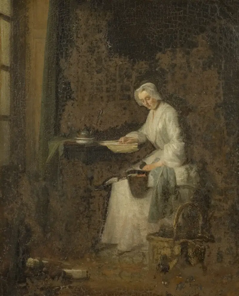 Hushållerskan av Jean Siméon Chardin