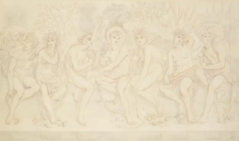 Kärlekens sång av Simeon Solomon
