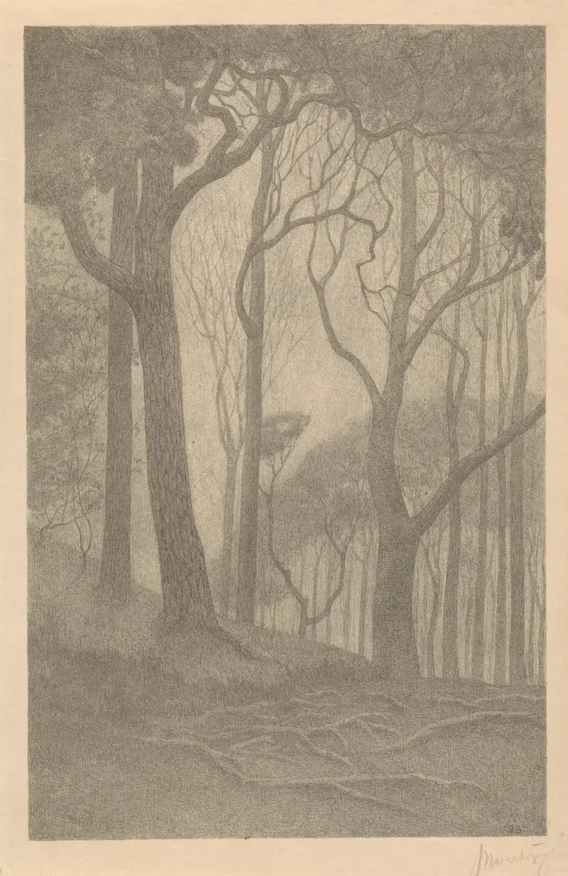 Bäume von Simon Moulijn