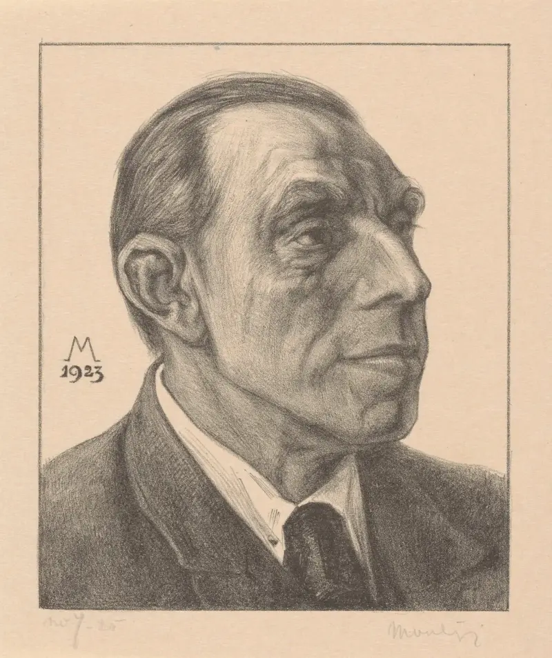 Porträtt av Hendricus Petrus Bremmer av Simon Moulijn