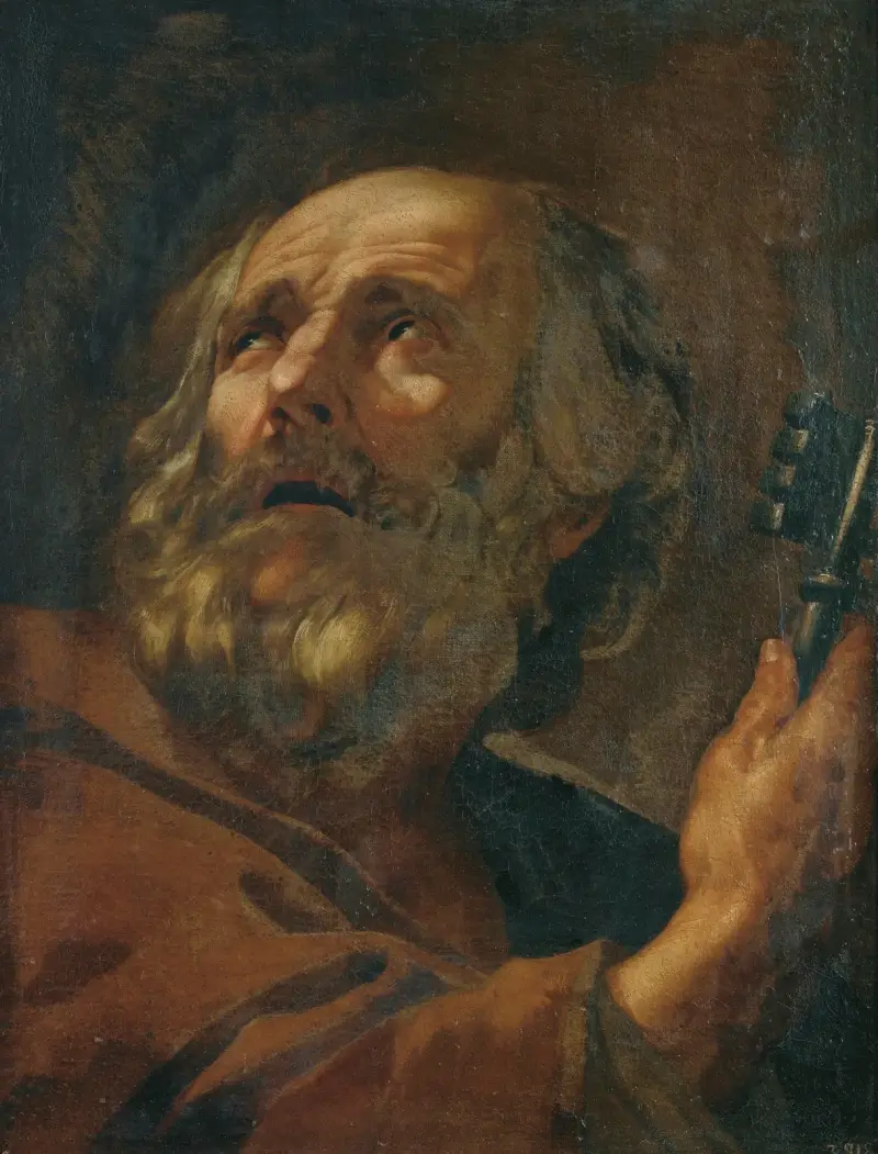 Der heilige Petrus von Simon Vouet