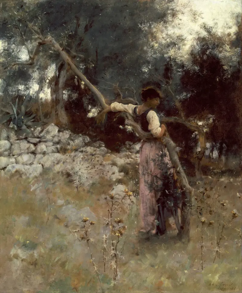 Caprijská žena, John Singer Sargent