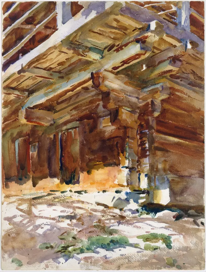 Abriès von John Singer Sargent
