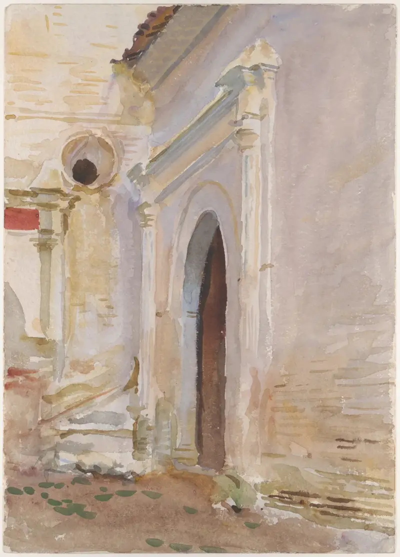 Klenutý vchod, John Singer Sargent
