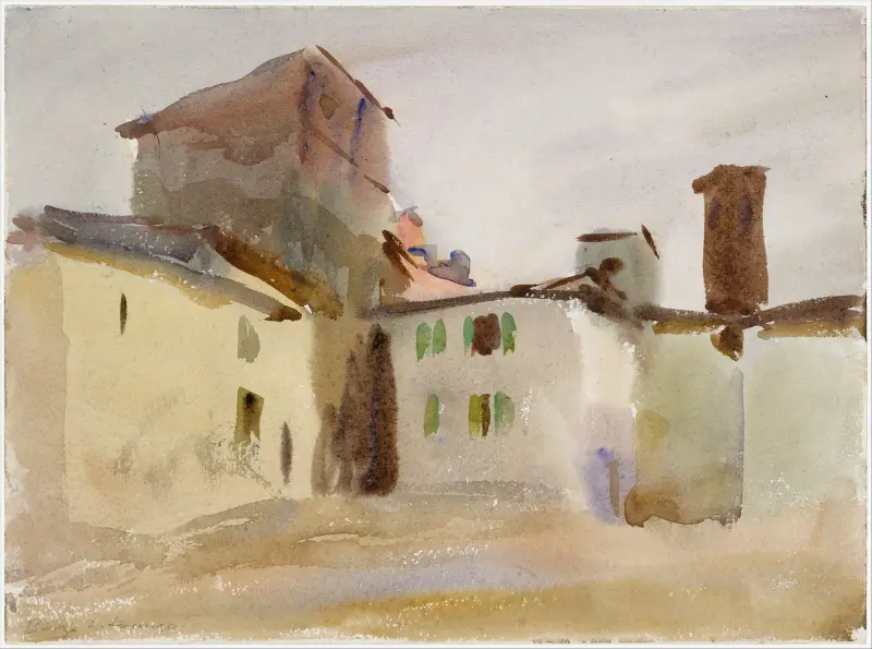 Borgo San Lorenzo, 1910 – Nr. 1 von John Singer Sargent