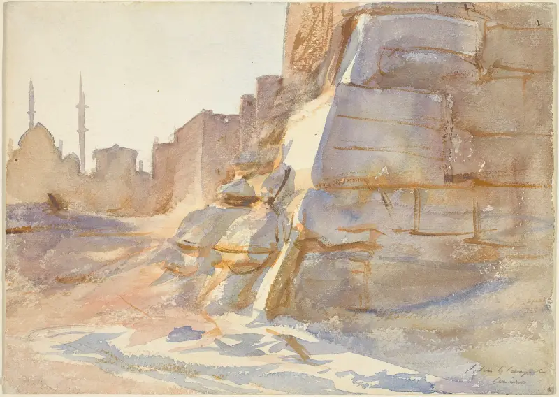 Káhira, John Singer Sargent