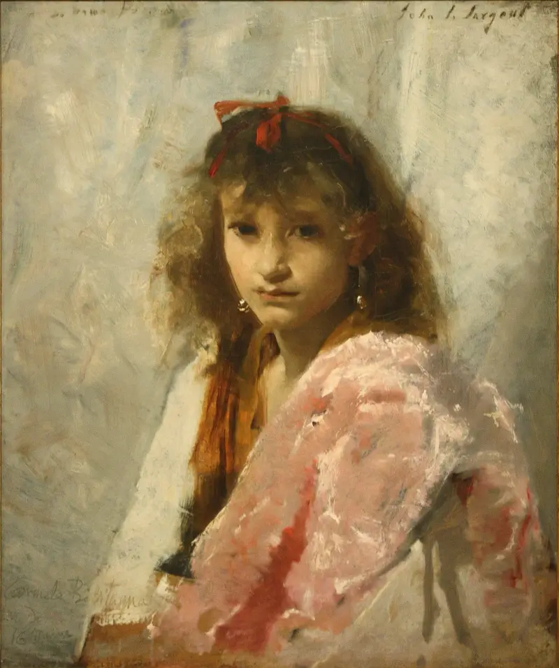 Carmela Bertagna, John Singer Sargent
