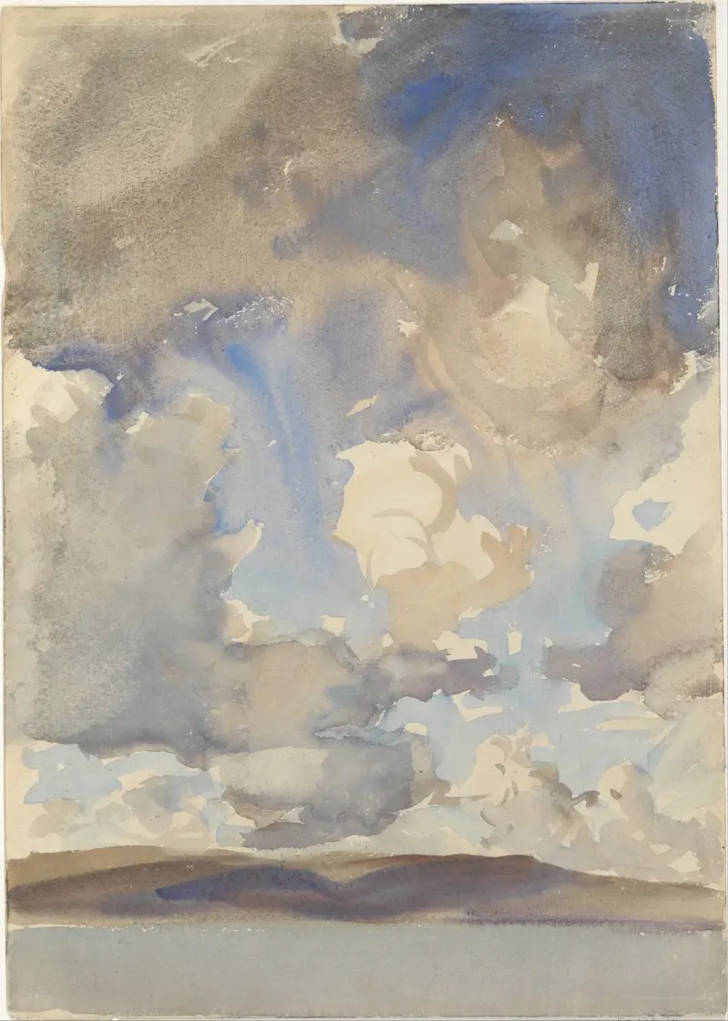 Wolken von John Singer Sargent