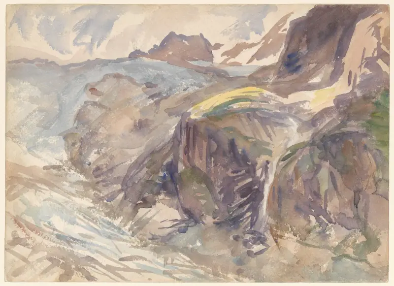 Gletscher von John Singer Sargent
