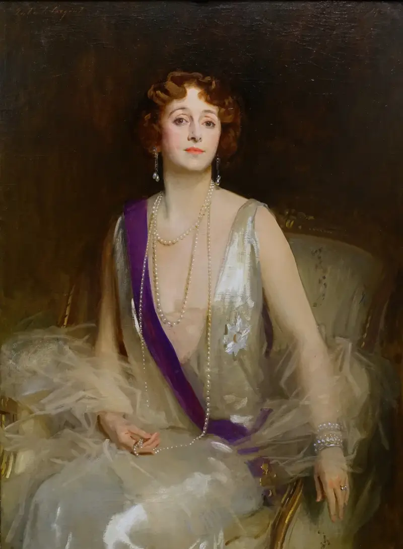 Grace Elvina, Marchioness Curzon of Kedleston av John Singer Sargent