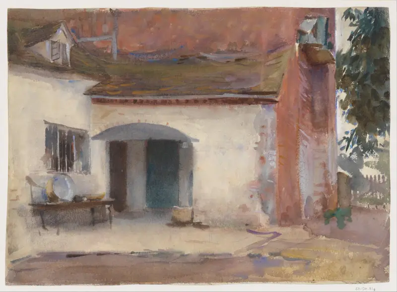 Haus und Hof von John Singer Sargent